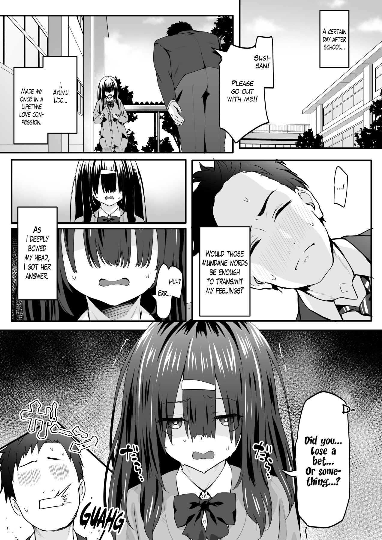 Hentai Manga Comic-Please Forgive this Gloomy Girl for Being Such a Huge Pervert-Read-2